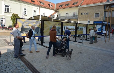 FOTO: Razstava posvečena 170. obletnici prihoda prvega vlaka v Maribor