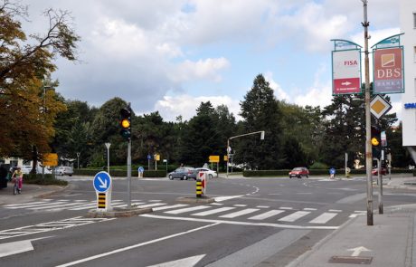 Eno izmed najbolj prometnih križišč že jutri krožišče