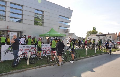 S kolesarjenjem zbirajo denar tudi za 12 pomurskih otrok