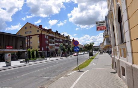 Murska Sobota – mesto brez življenja ljudi na ulicah