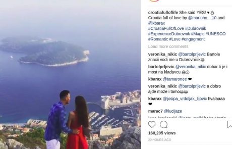 Zaprosil jo je nad Dubrovnikom in video je postal viralni hit!