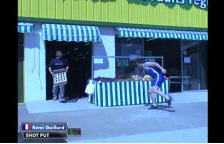 Tako je videti, ko gre amater na Olimpijske igre
