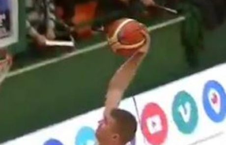 Šov Murića in Vidmarja: zabijala kot v ligi NBA #video