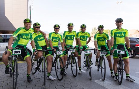 Ekipa kolesarskega kluba Tuš TEAM je ena najboljših amaterskih kolesarskih ekip na svetu