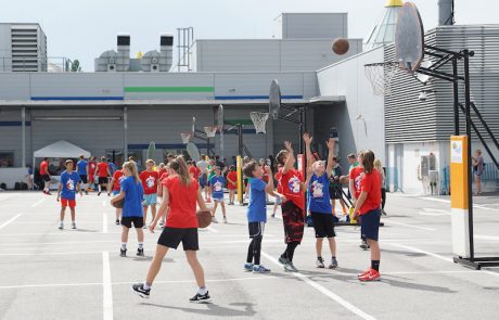 Europarkova ulična košarka 3 na 3 za Prvaka Slovenije