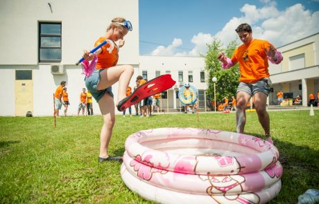 Ob koncu šolskega leta v Mestnem parku Maribor tradicionalne Dijaške igre