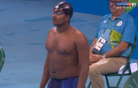 Ta debelušni etiopijski plavalec je s svojim nastopom na Olimpijskih igrah osvojil ves svet