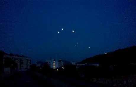 VIDEO: Helikopterji zasedli nebo nad Ljubljano