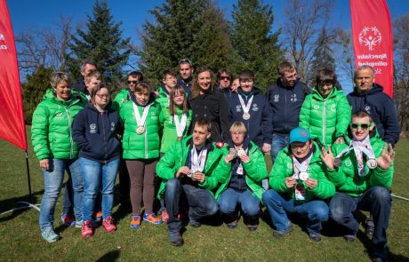 FOTO: Udeležence specialne olimpijade v Mariboru presenetila Ilka Štuhec