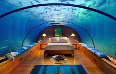 Osupljivi podvodni hoteli