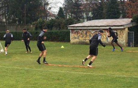 FOTO in VIDEO: Maribor z novincem Doumbio začel s pripravami na spomladanski del sezone