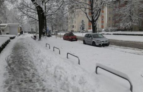 Sneg še ni odložil zadnje pošiljke, jutri pride nova