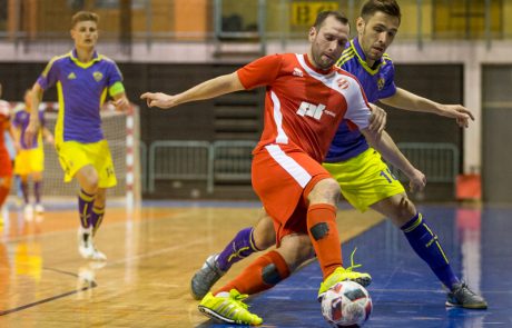 FOTO: Mariborčani že skoraj v finalu državnega prvenstva v Futsalu