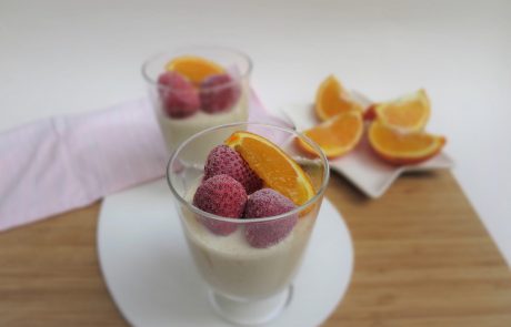 ZDRAV RECEPT: Pomarančna jogurtova strjenka