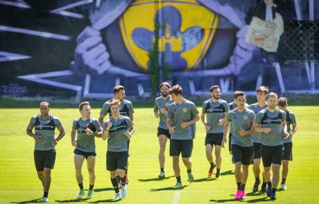 FOTO: Prvi trening vijol'čnih brez Novakovića, saj se poslavlja od nogometa