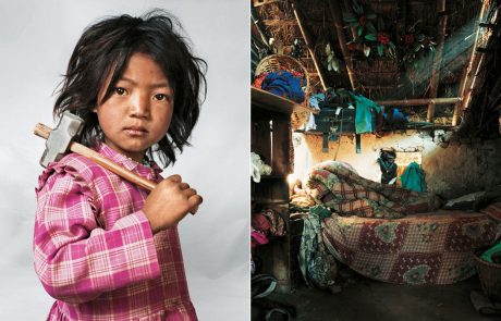 FOTO: Kje vse spijo otroci po svetu!