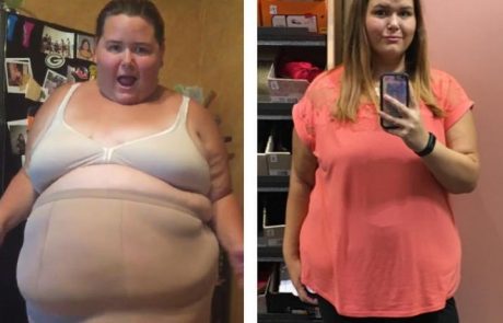 Dekle, ki je v enem letu izgubila pol svoje teže, postala zvezda družbenih omrežij