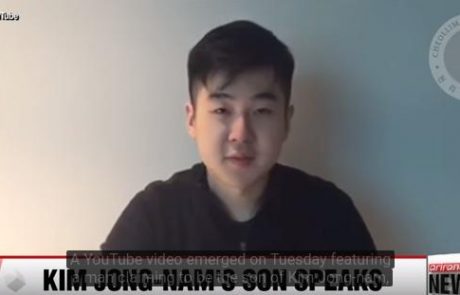 Na youtube se je pojavil posnetek domnevnega sina umorjenega Kim Jong Nama