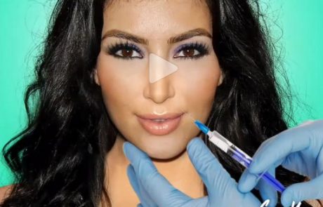 Počasni posnetki spreminjanja obrazov sester Kardashian razkrivajo resnico o njihovih lepotnih operacijah!