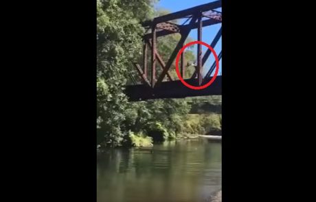 Grozljivo: Moški z mostu v vodo vrgel štiriletnega otroka