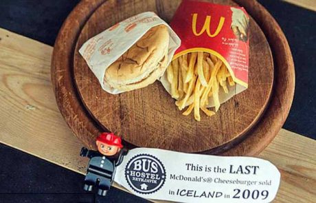 Poglejte, kaj je Islandija naredila z zadnjim McDonald’s obrokom!