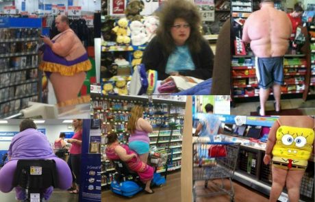 Teh čudnih prizorov iz ameriških supermarketov se ne da pojasniti