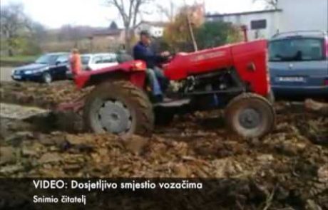 Maščevanje hrvaškega kmeta, ki so mu arogantni vozniki stopili na živec (video)