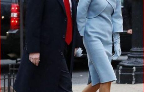 Melania elegantna kot Jackie