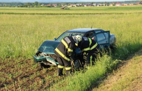 FOTO: Pijan sedel za volan: takšne so posledice