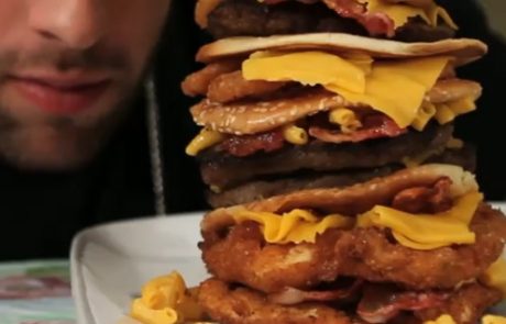 VIDEO: Najbolj kalorični sendvič na svetu