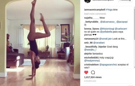 Ob videu, ki ga je Naomi Campbell objavila na instagramu, smo kar malo obstali
