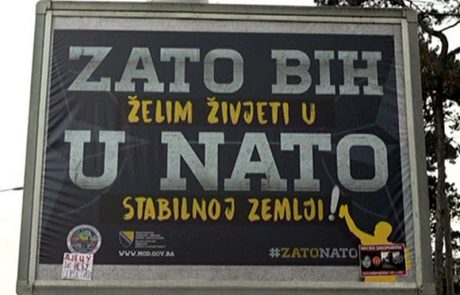 Protest: NATO v BIH dolguje delavcem na milijone evrov