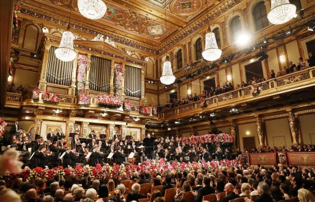 Gledalci novoletnega koncerta Dunajskih filharmonikov bodo glasbenike lahko nagradili z virtualnim aplavzom