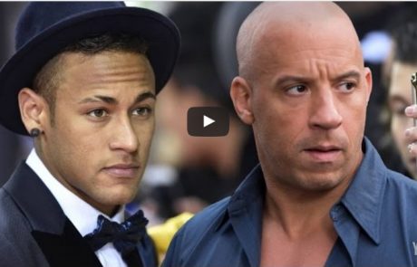 Neymar tudi na filmskih platnih: “Niti v sanjah si ne bi mislil, da bom kdaj igral z Vinom Dieselom”