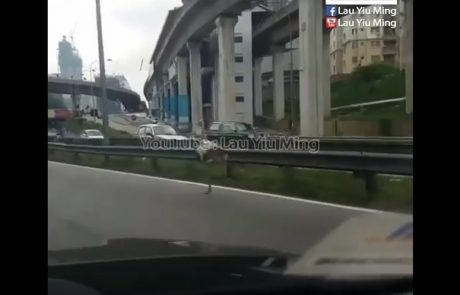 Video: To je zadnje, kar bi voznik pričakoval na avtocesti