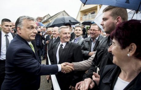 Madžarski predsednik vlade Orban na sobotnem kongresu SDS v Mariboru