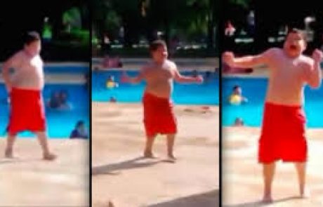 Nikoli ne boste tako samozavestni, kot ta plesoči otrok! (video)