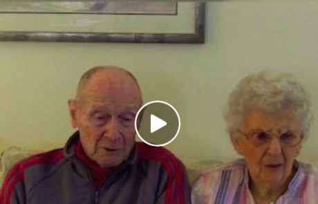 Video dneva: Hudomušna babica in dedek razkrila recept, kako sta ostala poročena kar 70 let