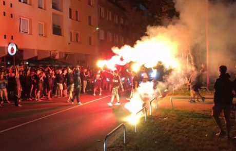 FOTO in VIDEO: Tako Maribor proslavlja ligo prvakov