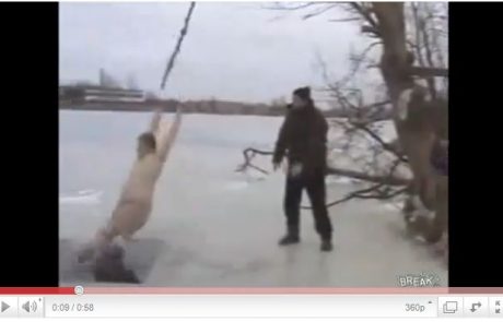 VIDEO: Pijani Rusi na ledu