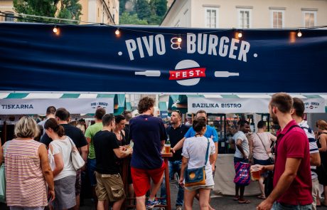 Pogačarjev trg v Ljubljani bo ponovno zavzel najbolj slasten par v mestu- pivo in burger