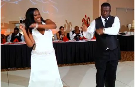 VIDEO: Najbolj hud ples očeta in mladoporočenke