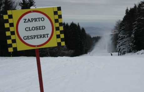 Vreme pokazalo zobe, smuka na Pohorju odpovedana