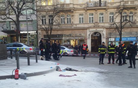 V Pragi se je zažgal moški