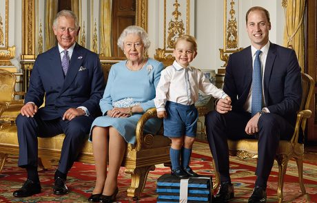 4 generacije britanske kraljeve družine na eni prisrčni fotografiji