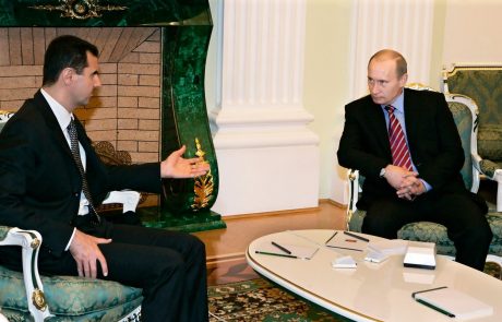 Putin na srečanju z Asadom pozval k političnemu procesu v Siriji