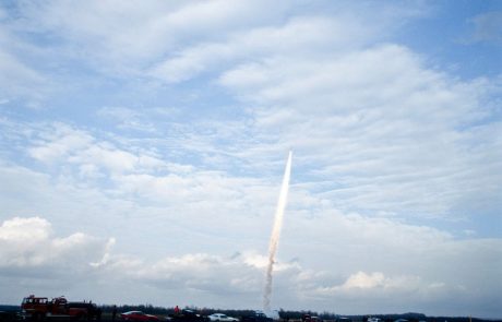 Slovenska raketa poletela 11 kilometrov visoko