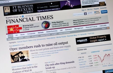 Urednikovanje britanskega časnika Financial Times bo prvič v njegovi več kot 130-letni zgodovini prevzela ženska