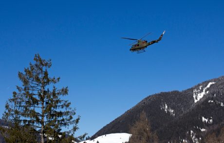 Dežurni helikopterer Slovenske vojske letos poletel na pomoč že 338-krat