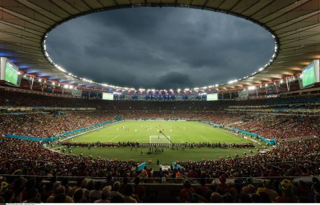 Nogometni stadion Maracana po dolgem premoru končno spet prizorišče nogometne tekme